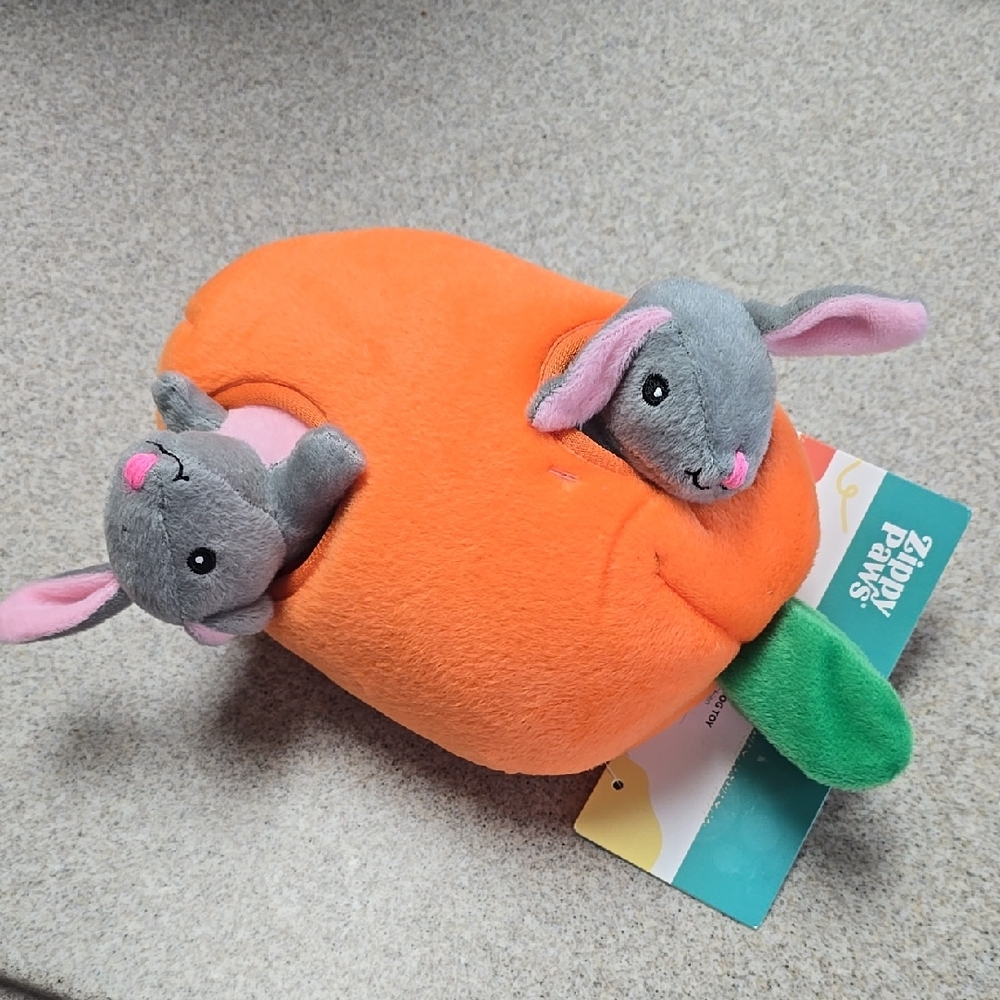 Carrot & Bunnies Interactive Toy